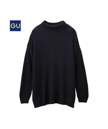 GU | （GU）ボトルネックセーター（長袖）(トップス)
