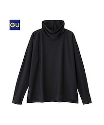 GU | （GU）タートルボリュームプルオーバー（長袖）Ａ(トップス)