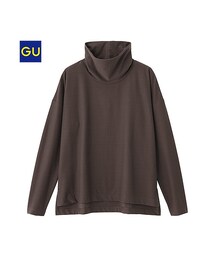 GU | （GU）タートルボリュームプルオーバー（長袖）Ａ(トップス)