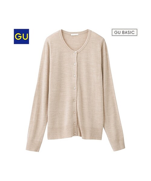GU（ジーユー）の「（GU）カシミヤタッチクルーネック