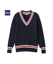 GU | (GU)チルデンセーター(長袖)(トップス)