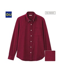 GU | （GU）ネルシャツ（長袖）(トップス)