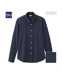 GU | （GU）ネルシャツ（長袖）(トップス)