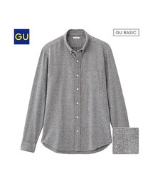 GU | （GU）ネルシャツ（長袖）(トップス)