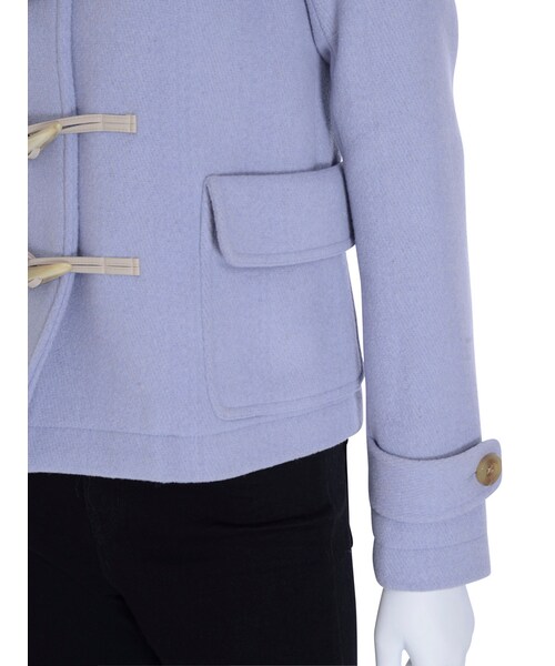 MERCURYDUO（マーキュリーデュオ）の「【DUO】 ショートダッフルコート（ジャケット/アウター・レディース・ベビーピンク/アイスブルー/ネイビー/ベージュ）」の12枚目の写真