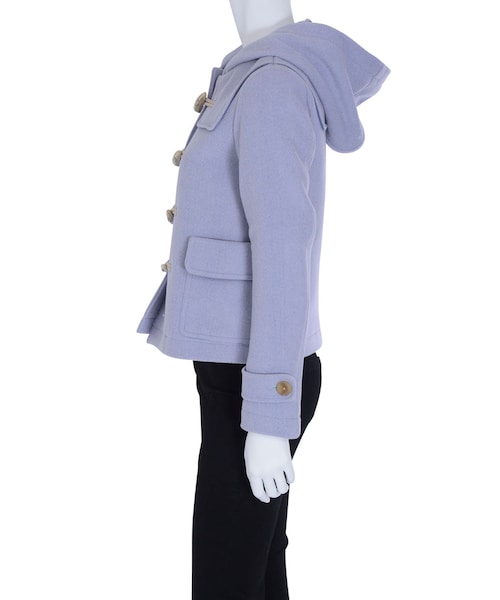 MERCURYDUO（マーキュリーデュオ）の「【DUO】 ショートダッフルコート（ジャケット/アウター・レディース・ベビーピンク/アイスブルー/ネイビー/ベージュ）」の7枚目の写真