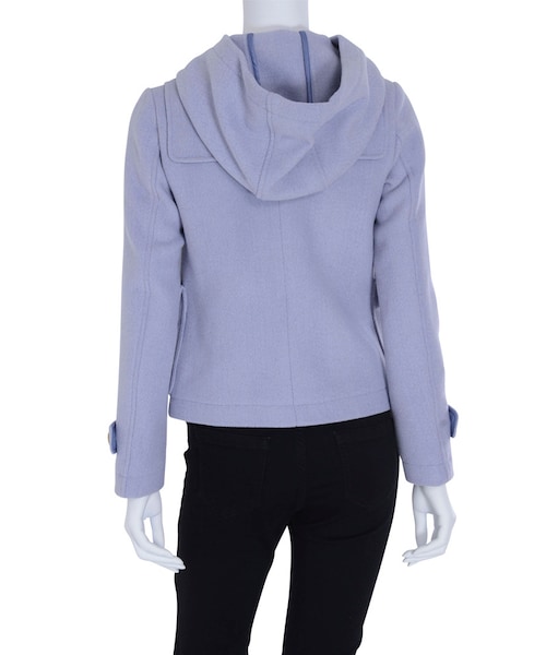 MERCURYDUO（マーキュリーデュオ）の「【DUO】 ショートダッフルコート（ジャケット/アウター・レディース・ベビーピンク/アイスブルー/ネイビー/ベージュ）」の8枚目の写真