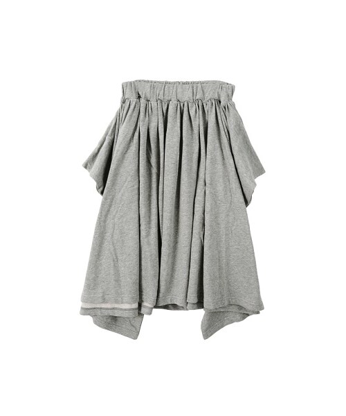 mercibeaucoup,（メルシーボークー）の「メルシーボークー、 / Ｂ：カクスカ / スカート（スカート・レディース・blue/gray/black・01）」の3枚目の写真