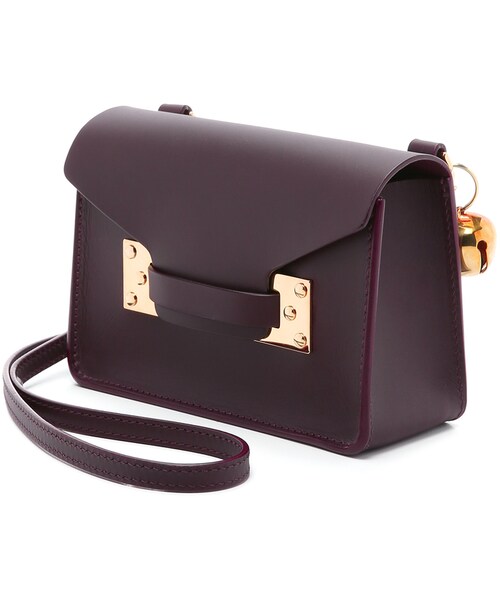 Sophie Hulme（ソフィーヒュルム）の「Sophie Hulme Nano Envelope Bag（クラッチバッグ・レディース・Red/Oxblood・One Size）」の5枚目の写真