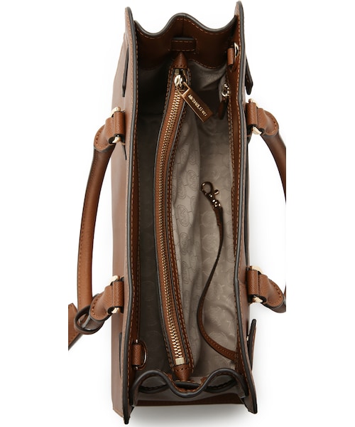 MICHAEL KORS(マイケルコース)の「MICHAEL Michael Kors Dillon Satchel(ショルダーバッグ・レディース・Black/Brown・One Size)」の8枚目の写真