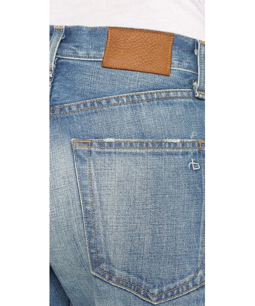 rag & bone（ラグアンドボーン）の「Rag & Bone/JEAN Marilyn High Rise Cropped Jeans（デニムパンツ・レディース・Blue・23/24/25/26/27/28/29/30/31/32）」の4枚目の写真