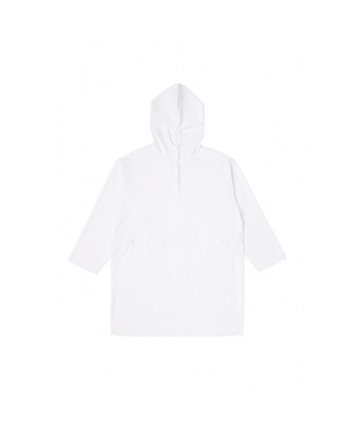 ROCKET x LUNCH（ロケットアンドランチ）の「ROCKET X LUNCHVELCRO HOOD TOP（その他・レディース・NAVY/WHITE）」の2枚目の写真