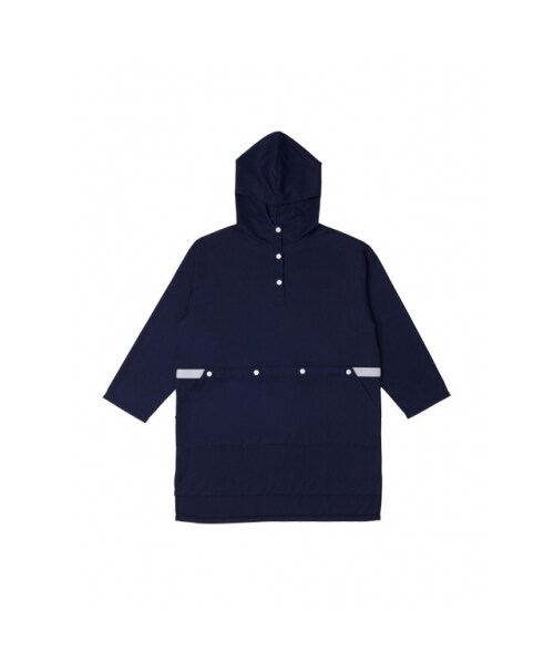 ROCKET x LUNCH（ロケットアンドランチ）の「ROCKET X LUNCHVELCRO HOOD TOP（その他・レディース・NAVY/WHITE）」の3枚目の写真