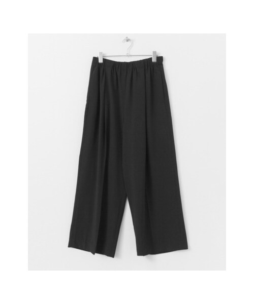 URBAN RESEARCH DOORS（アーバンリサーチドアーズ）の「ポリエステルイージーワイドパンツ（パンツ・レディース・NAVY/BLACK・36/38）」の2枚目の写真