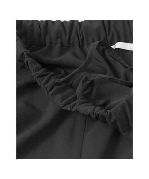 URBAN RESEARCH DOORS（アーバンリサーチドアーズ）の「ポリエステルイージーワイドパンツ（パンツ・レディース・NAVY/BLACK・36/38）」の12枚目の写真