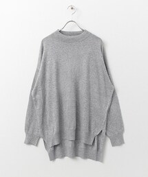 KBF | クルーネックWIDEニット(トップス)