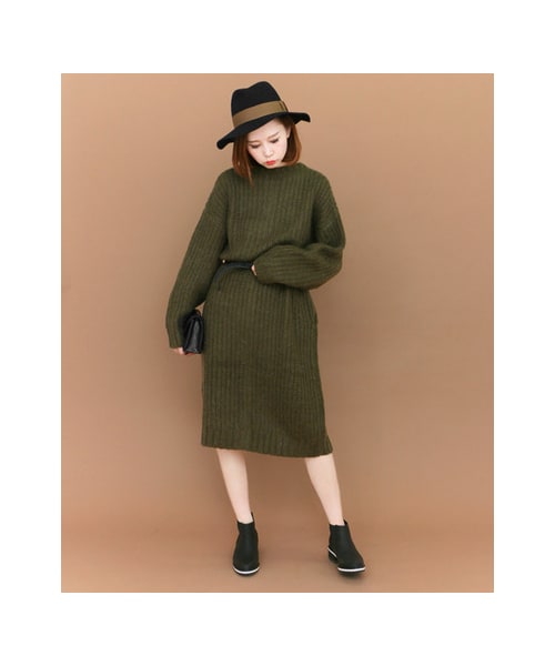 KBF（ケイビーエフ）の「モヘヤ2WAYロングカーディガン（）」 - WEAR