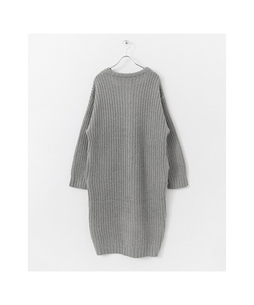 KBF（ケイビーエフ）の「モヘヤ2WAYロングカーディガン（）」 - WEAR