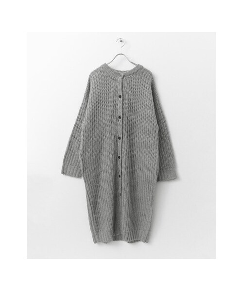 KBF（ケイビーエフ）の「モヘヤ2WAYロングカーディガン（）」 - WEAR