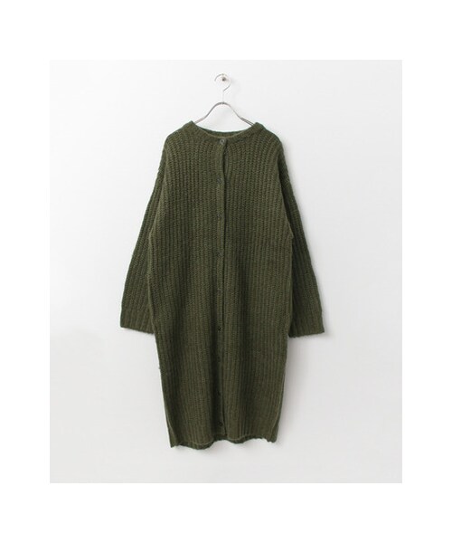 KBF - capra★KBF モヘア2wayロングカーディガン KBF（ケイビーエフ）の「モヘヤ2WAYロングカーディガン（）」 - WEAR