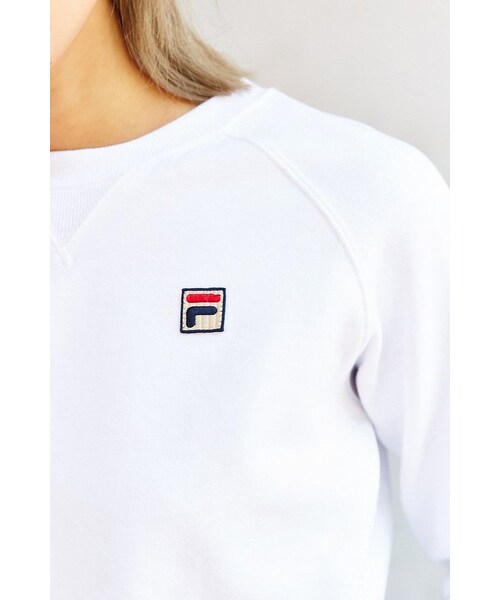 FILA(フィラ)の「FILA Massimo Raglan Sweatshirt(ニット/セーター・レディース・White・XS/S/M/L)」の3枚目の写真