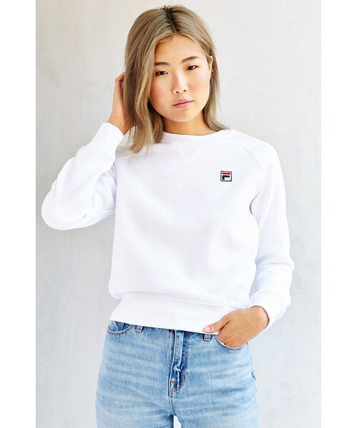 FILA(フィラ)の「FILA Massimo Raglan Sweatshirt(ニット/セーター・レディース・White・XS/S/M/L)」の6枚目の写真