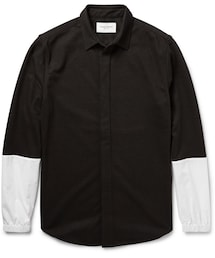 PUBLIC SCHOOL | Public School Two-Tone Panelled Jersey Shirt(シャツ/ブラウス)