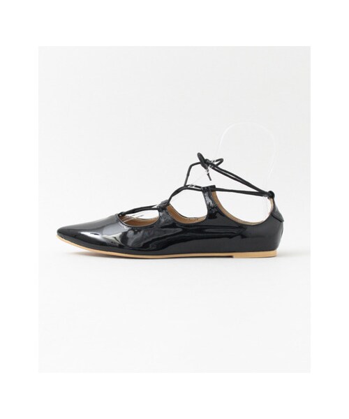 RODE SKO(ロデスコ)の「GAIA レースアップバレエ(シューズ・レディース・BLACK/LEOPARD・35/36/37/38/39)」の9枚目の写真