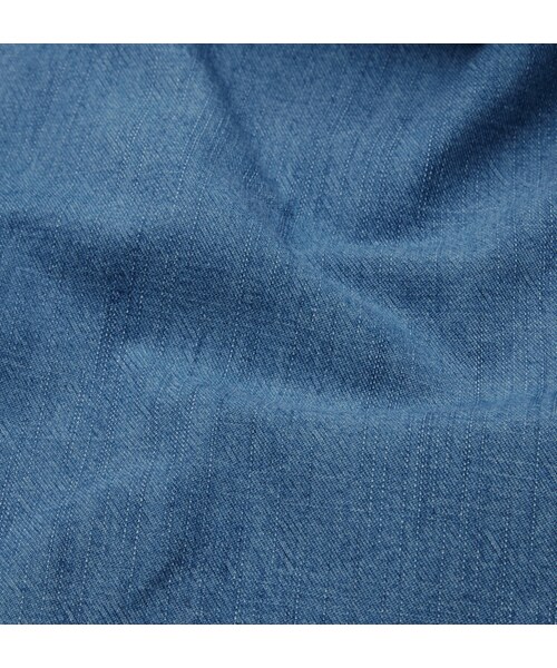 A.P.C.(アーペーセー)の「A.P.C. Button-Down Collar Denim Shirt(シャツ/ブラウス・メンズ・Blue・XS/S/M/L/XL)」の6枚目の写真