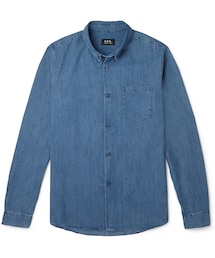 A.P.C. | A.P.C. Button-Down Collar Denim Shirt(シャツ/ブラウス)