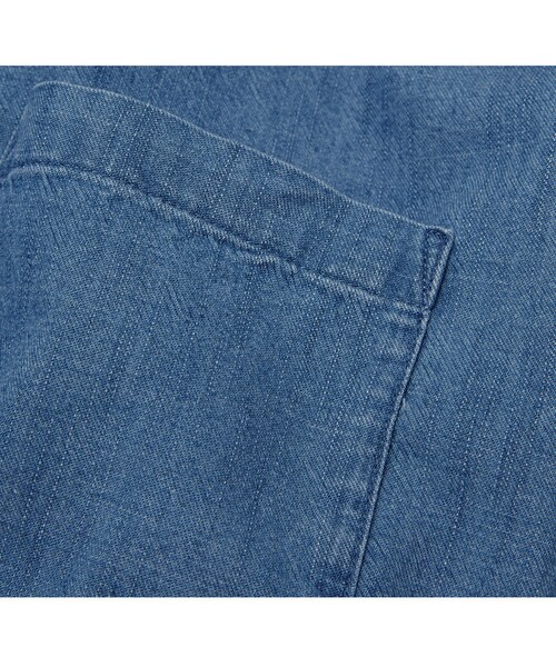 A.P.C.(アーペーセー)の「A.P.C. Button-Down Collar Denim Shirt(シャツ/ブラウス・メンズ・Blue・XS/S/M/L/XL)」の3枚目の写真