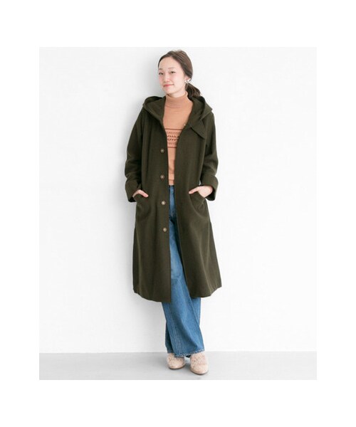 URBAN RESEARCH（アーバンリサーチ）の「SUPP. COAT（ジャケット/アウター・レディース・OLIVE・one）」の3枚目の写真
