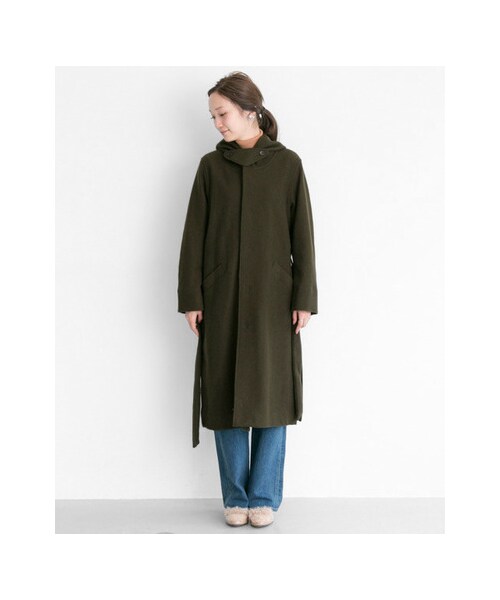URBAN RESEARCH（アーバンリサーチ）の「SUPP. COAT（ジャケット/アウター・レディース・OLIVE・one）」の4枚目の写真