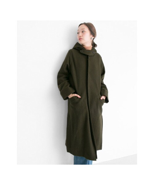 URBAN RESEARCH（アーバンリサーチ）の「SUPP. COAT（ジャケット/アウター・レディース・OLIVE・one）」の2枚目の写真
