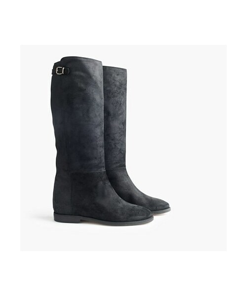 J.Crew（ジェイクルー）の「Langston tall interior wedge boots with extended calf