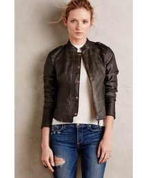 Anthropologie | Hei Hei Vegan Leather Bomber(ジャケット/アウター)