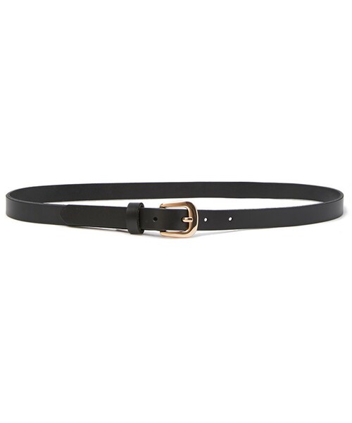 FOREVER 21（フォーエバー トゥエンティーワン）の「FOREVER 21+ Faux Leather Belt（ベルト・レディース・Black/Brown・MED/LG/SM/MED/XS/S）」の9枚目の写真