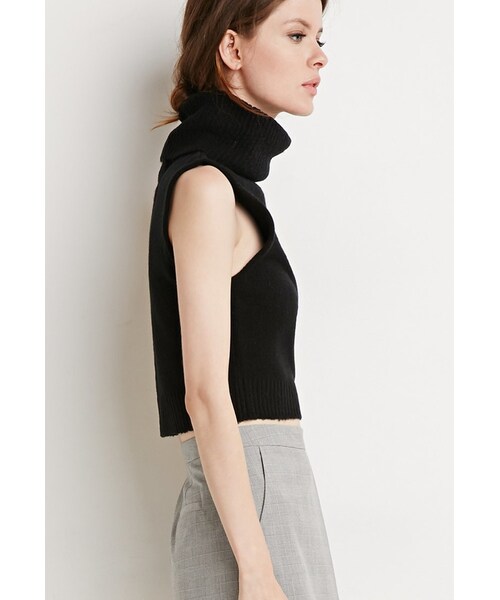 FOREVER 21(フォーエバー トゥエンティーワン)の「FOREVER 21 Turtle Neck Sweater Vest(ニット/セーター・レディース・Black/Brown/Beige・X-Small/Small/Medium/Large)」の13枚目の写真