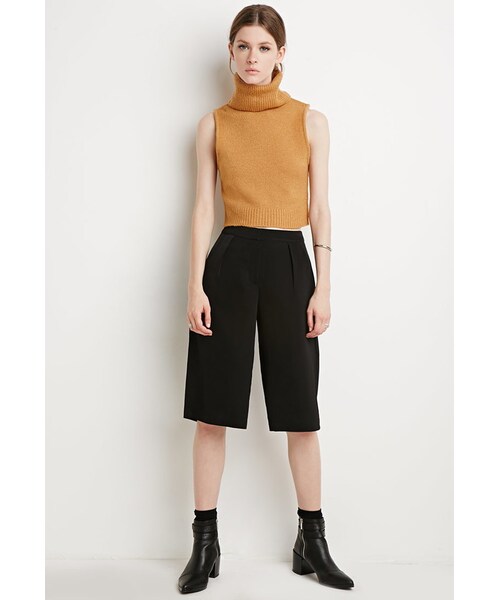 FOREVER 21(フォーエバー トゥエンティーワン)の「FOREVER 21 Turtle Neck Sweater Vest(ニット/セーター・レディース・Black/Brown/Beige・X-Small/Small/Medium/Large)」の4枚目の写真