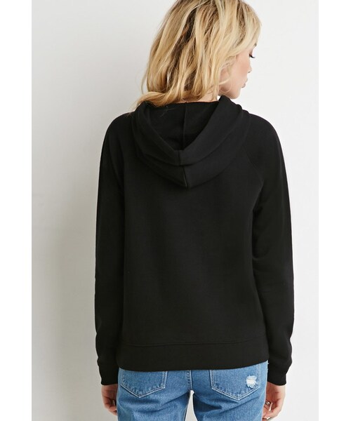 FOREVER 21(フォーエバー トゥエンティーワン)の「FOREVER 21 Classic Fleece Hoodie(スウェット・レディース・Black/Pink/Red/Blue・Small/Medium/Large)」の19枚目の写真