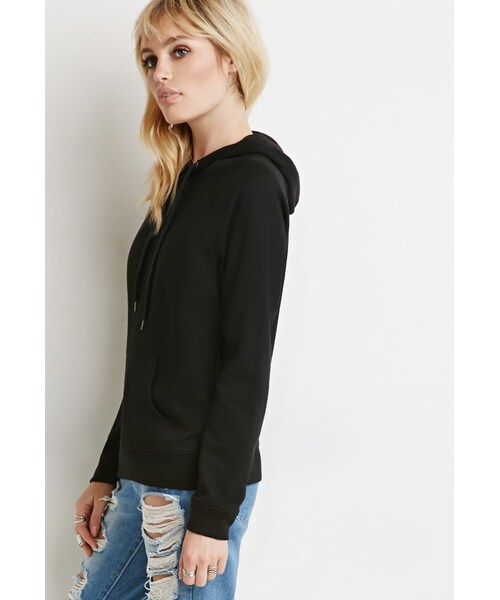 FOREVER 21(フォーエバー トゥエンティーワン)の「FOREVER 21 Classic Fleece Hoodie(スウェット・レディース・Black/Pink/Red/Blue・Small/Medium/Large)」の14枚目の写真