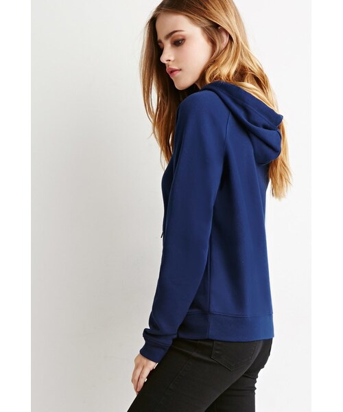 FOREVER 21(フォーエバー トゥエンティーワン)の「FOREVER 21 Classic Fleece Hoodie(スウェット・レディース・Black/Pink/Red/Blue・Small/Medium/Large)」の7枚目の写真