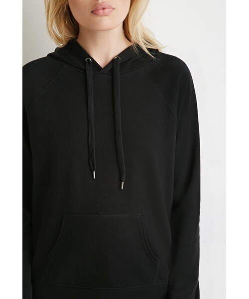 FOREVER 21(フォーエバー トゥエンティーワン)の「FOREVER 21 Classic Fleece Hoodie(スウェット・レディース・Black/Pink/Red/Blue・Small/Medium/Large)」の8枚目の写真