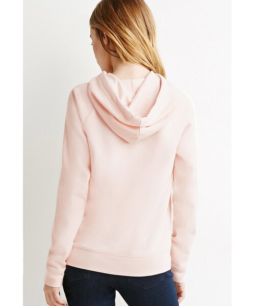 FOREVER 21(フォーエバー トゥエンティーワン)の「FOREVER 21 Classic Fleece Hoodie(スウェット・レディース・Black/Pink/Red/Blue・Small/Medium/Large)」の9枚目の写真