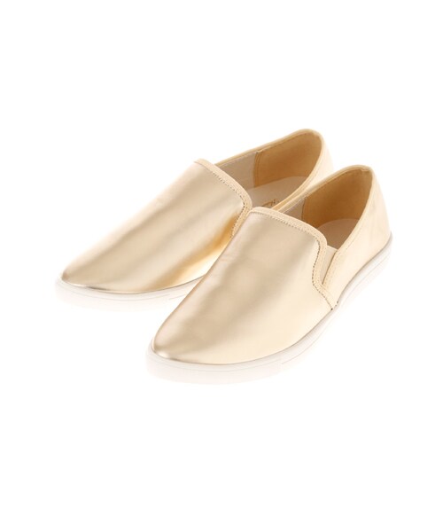 earth music&ecology（アースミュージックアンドエコロジー）の「ポインテッドスリッポン（シューズ・オフホワイト/シルバー/ブラック/ゴールド・22.5cm/23cm/23.5cm/24cm/24.5cm）」の4枚目の写真