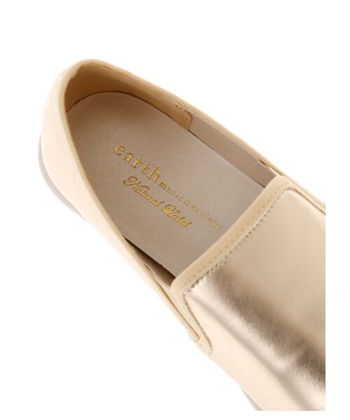 earth music&ecology（アースミュージックアンドエコロジー）の「ポインテッドスリッポン（シューズ・オフホワイト/シルバー/ブラック/ゴールド・22.5cm/23cm/23.5cm/24cm/24.5cm）」の10枚目の写真