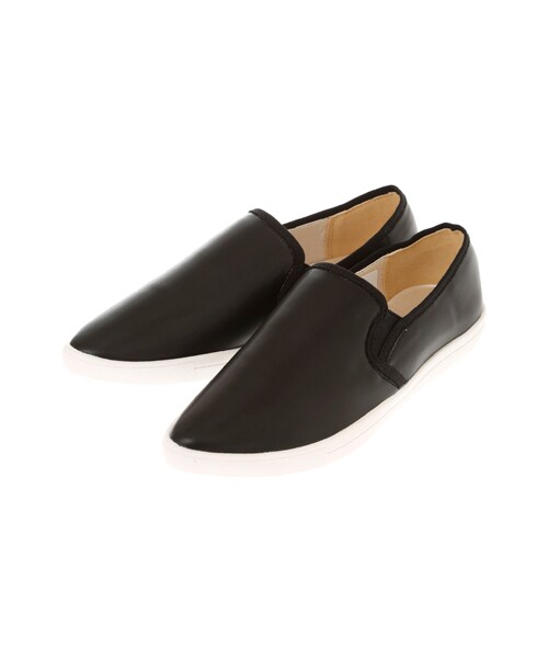 earth music&ecology（アースミュージックアンドエコロジー）の「ポインテッドスリッポン（シューズ・オフホワイト/シルバー/ブラック/ゴールド・22.5cm/23cm/23.5cm/24cm/24.5cm）」の2枚目の写真