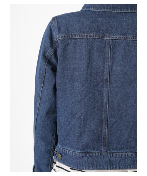 Green Parks(グリーンパークス)の「Aジージャン(ジャケット/アウター・インディゴ/ダークインディゴ・M/L)」の9枚目の写真