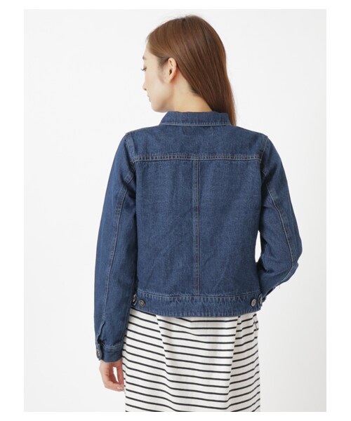 Green Parks(グリーンパークス)の「Aジージャン(ジャケット/アウター・インディゴ/ダークインディゴ・M/L)」の5枚目の写真