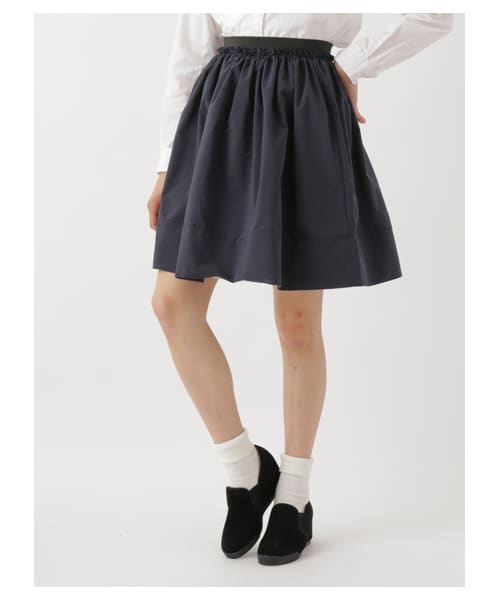 E hyphen world gallery（イーハイフンワールドギャラリー）の「・ひざ丈ギャザースカート（スカート・ブラック/レッド/ベージュ/ブラウン/カーキ/ネイビー・F）」の6枚目の写真